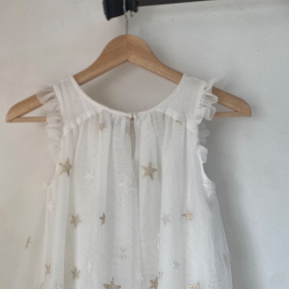 Mayoral 10 Girl’s Starry Embroidered Tulle Dress - Picture 10 of 12
